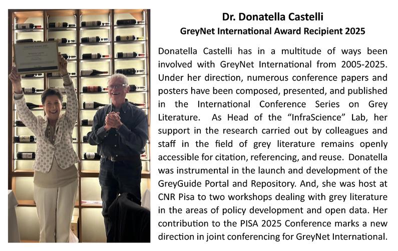GreyNet Award Recipient 2025