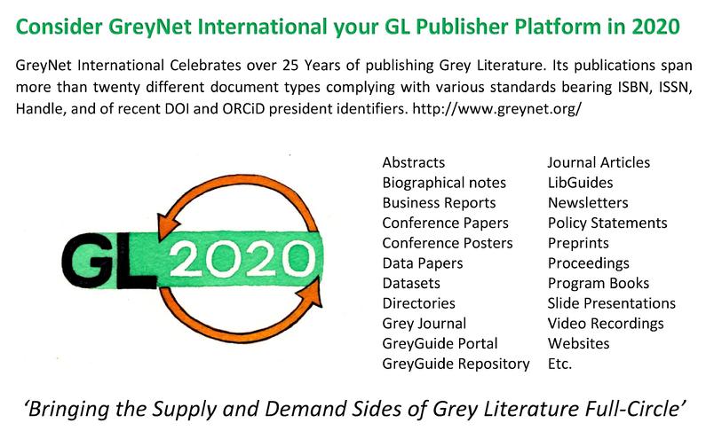 GreyNet International Publishing Platform
